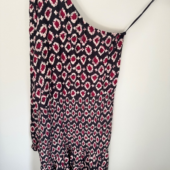 MANGO Teen Printed Asymmetrical Dress — Size Teen Medium - Picture 5 of 7